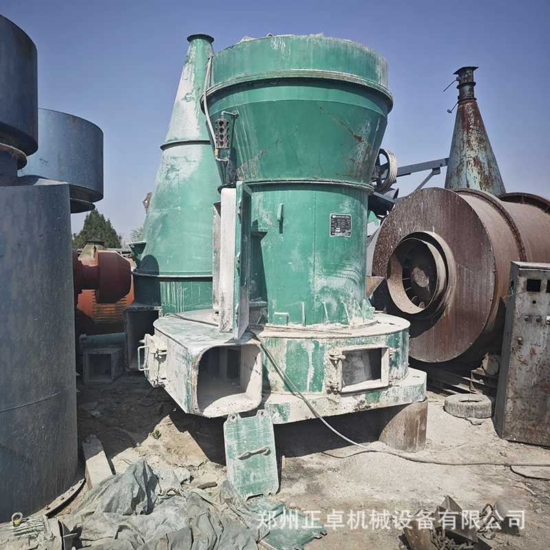 Использовалась мельница Guilin Zhuojie 5R4125, 90% новая, проста в обслуживании, предназначена для помола активированного угля/угольного порошка.