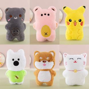 New 7inch Plush Toys Wholesale Cute Doll Machine Dolls Wedding Throwing Dolls Car Decoration Gifts