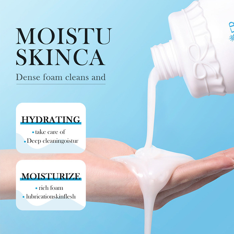 Full English SADOER ceramide milk shower gel cleansing, moisturizing, tender and smooth skin fragrance shower gel cross-border