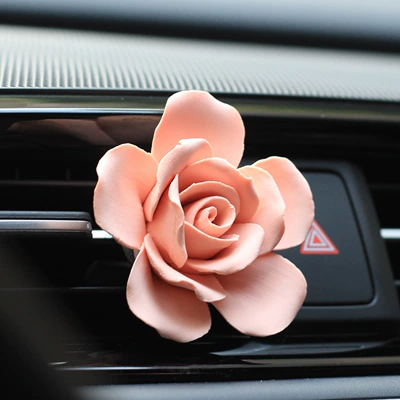 Car Perfume Aromatherapy Car Aromatherapy Car Air - rose-flower-air-aromatherapy-with-15ml-aromatherapy