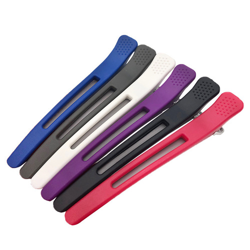 Barber shop hair clip bangs clip rubber band partition positioning duckbill clip hair clip beauty salon