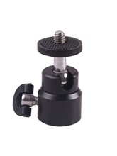 摄影云台球形迷你小云台1/4英寸万向球云台手机微单支架转接头