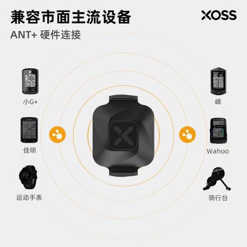 XOSS Rider Bike Speed Cadence Sensor Small G+ Peripheral Cadence Dual Mode Sensor 