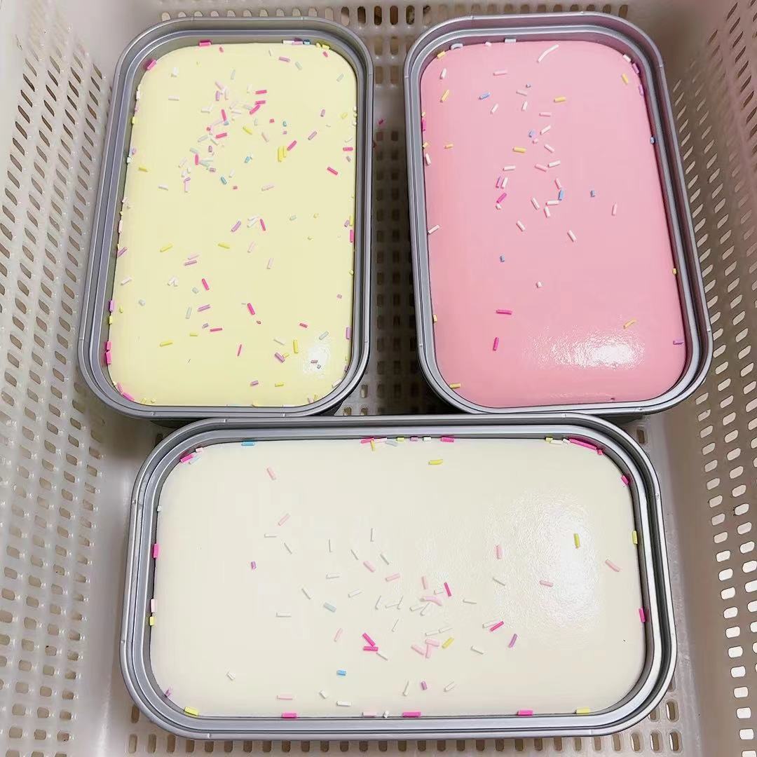 무작위 습식 소프트 솔리드 슬라임 느린 리바운드 박스 1개