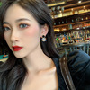 Advanced retro fashionable earrings, internet celebrity, Korean style, simple and elegant design