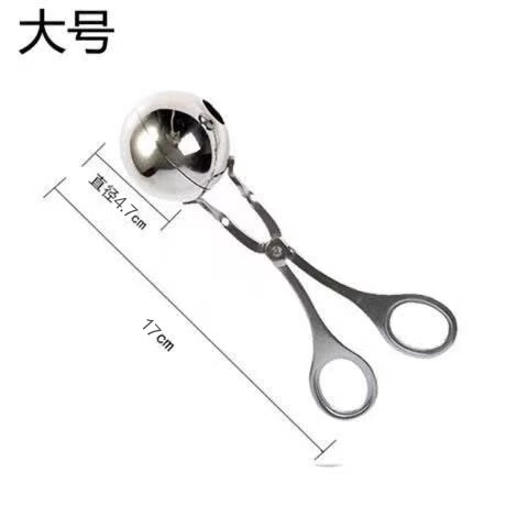 肉丸夹不锈钢肉丸子制作器厨房家用炸丸子用具|undefined