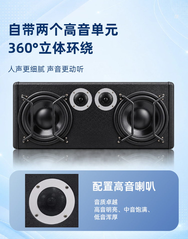 Source Factory 8inch 10inch Dual Bass Dual Treble Car Subwoofer Active Car Audio High Power Wholesale