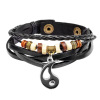 Retro jewelry, leather bracelet for beloved, European style