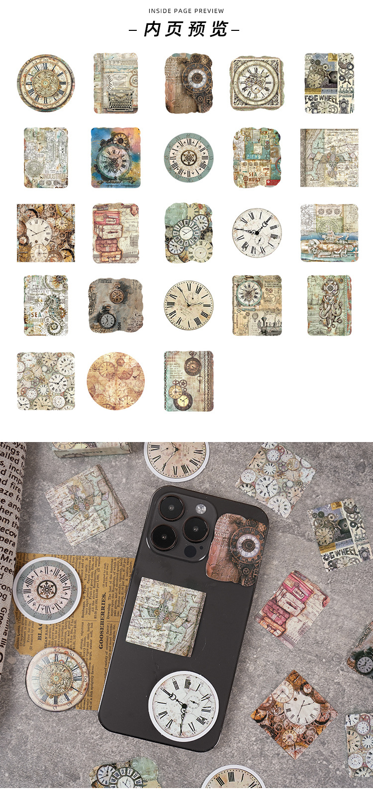 46pcs/30pcs/box Cute Strawberry Fresh Fruit Plants Florals Coffee Theme Magician Diary Journaling DIY Creative Seal Stickers