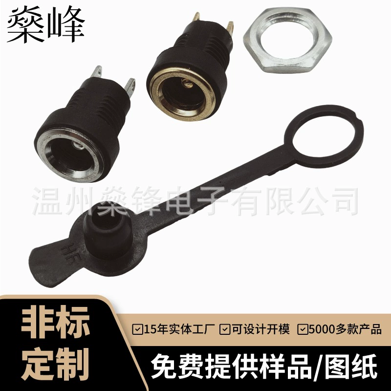 Фабричный поставщик DC-022 розетка питания DC5521/2.5 DC интерфейс материнская плата водонепроницаемый сварной тип DC материнская плата