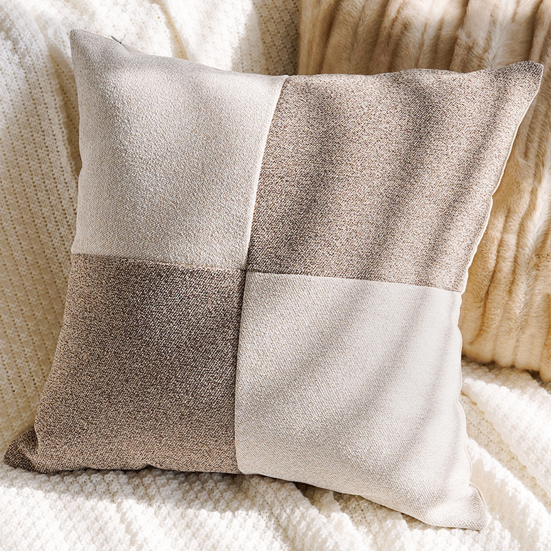 Cream-wind lujoso hogar sofá almohada cubierta de almohada asiento de alto nivel cama ventana flotante respaldo almohada almohada cubierta