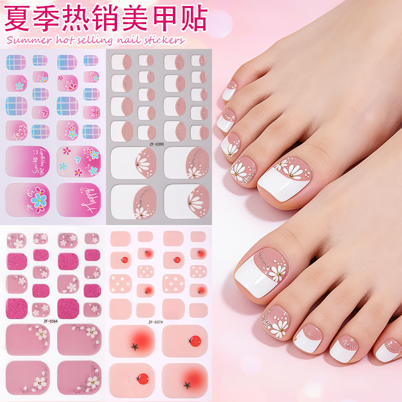 Cross-Border European and American Style Waterproof Glitter Imitation Diamond Foil Toenail Stickers Nail Polish Film Nail Art Stickers Custom Toenail Stickers Cross-Border European and American Style Waterproof Glitter Imitation Diamond Foil Toenail Stickers Nail Polish Film Nail Art Stickers Custom Toenail Stickers