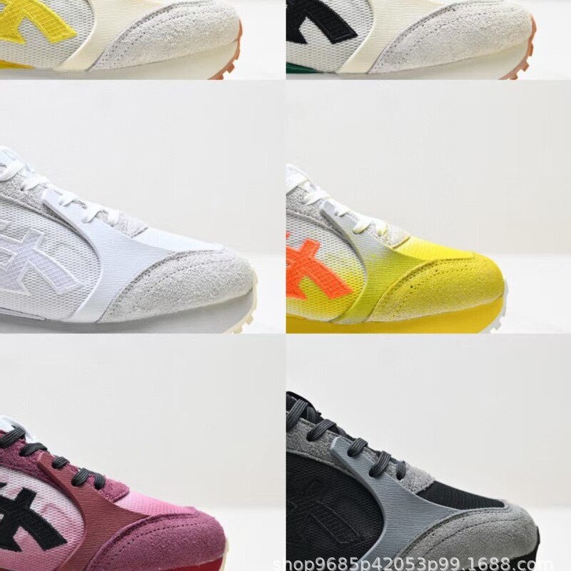 Pure Original onitsuka Moage Co Platform Shoes Men and Women Casual Shoes Classic Retro Lightweight Comfortable