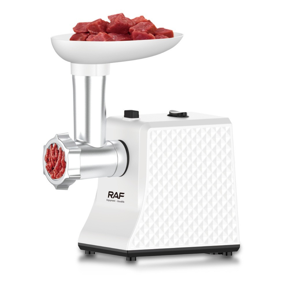 Picadora de carne transfronteriza estándar europea RAF, máquina multifuncional para cocinar para el hogar, mezclador de enema de verduras retorcidas