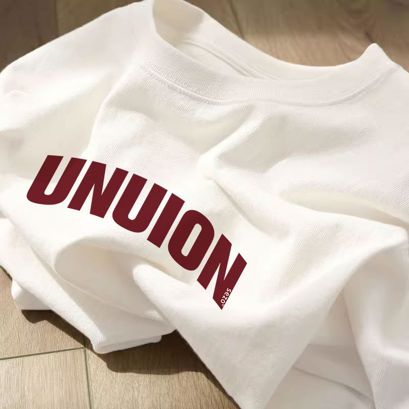 欧货纯棉短袖t恤女装2024新款夏季美式复古港味chic正肩潮牌上衣