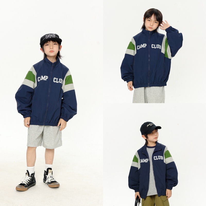 Children's Clothing Jacket 2026 Spring and Summer New Style Boys' Retro Pilot Jacket Loose Versatile Casual Jacket