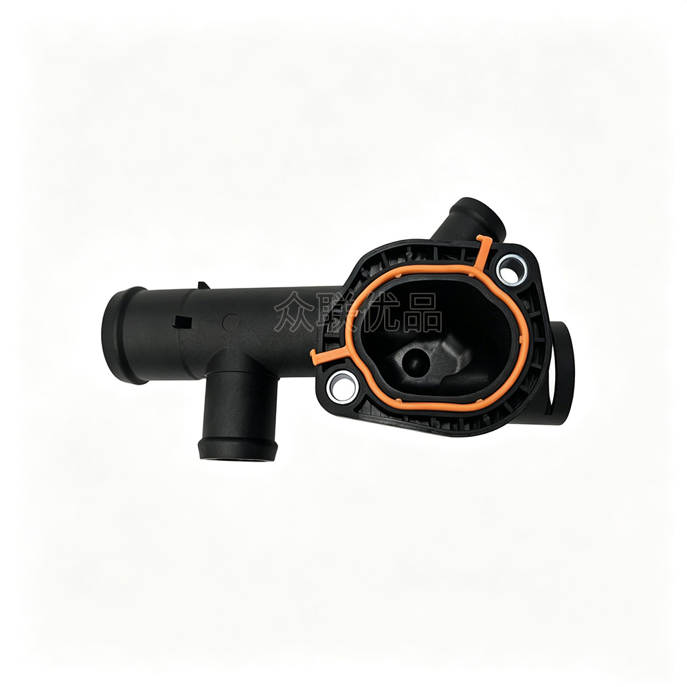 03L121131K Coolant Flange Thermostat Water Pipe Connector Suitable for Volkswagen Multivan 2.0t Diesel