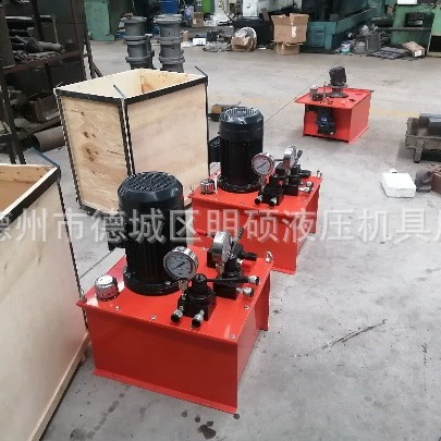 Гидравлический электрический насос сверхвысокого давления, большой расход, двойной масляный контур, электрический гидравлический насос, ручной клапан, сборка системы гидравлической насосной станции