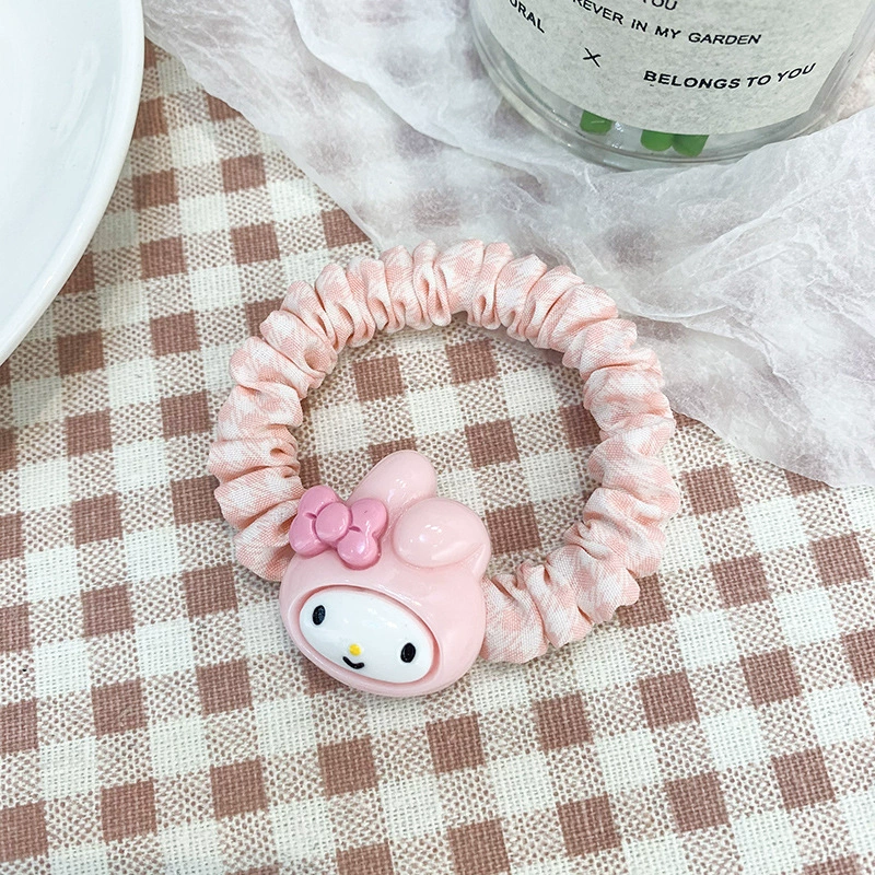 Корея волосы прожиг large intestine hair ribbon полосы галстук голова верёвка сеть красный девочка полный жир кишечника шарик волосы кольцо оптом