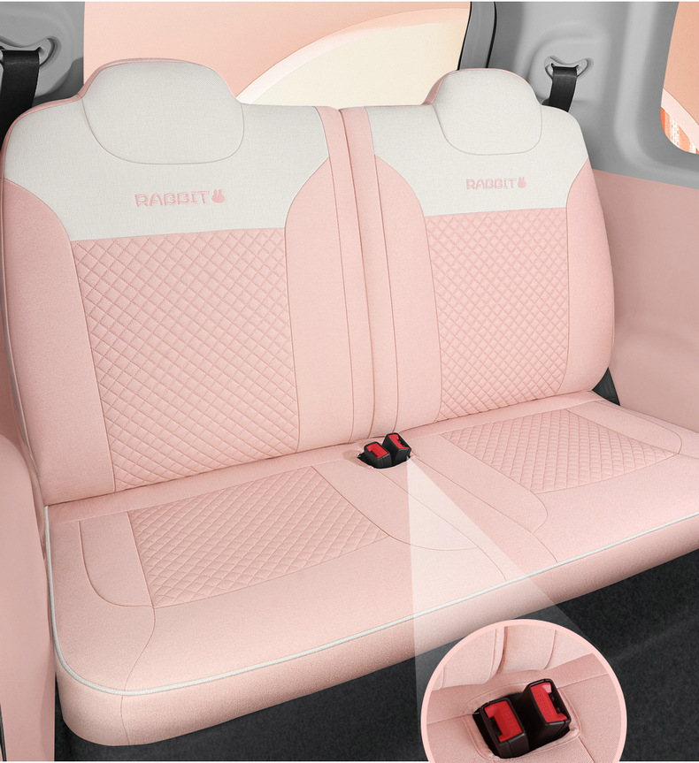 Chang'an glutinous corn Lumin linen car seat cushion all-inclusive cotton and linen cartoon cute goddess Four Seasons seat cover wholesale
