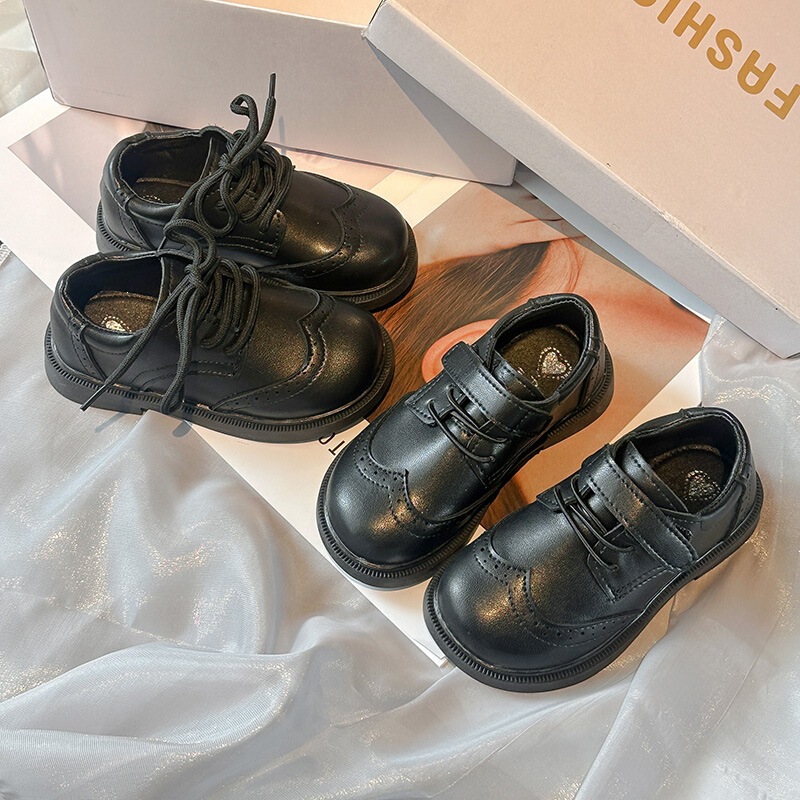 Children's Leather Shoes 2025 Spring New Style Boys and Girls Dress Shoes for School Performances Student Leather Shoes Performance Shoes Children's Leather Shoes 2025 Spring New Style Boys and Girls Dress Shoes for School Performances Student Leather Shoes Performance Shoes