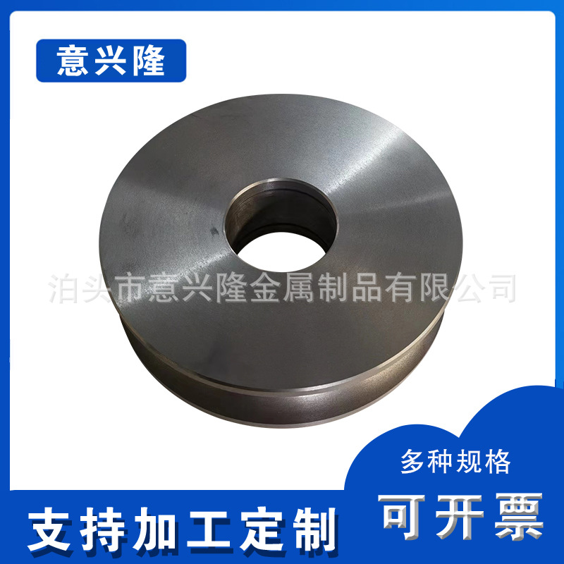 球墨铸铁轮畜牧机械配件加工铸铁件五金带轮农机轮旋压皮带轮