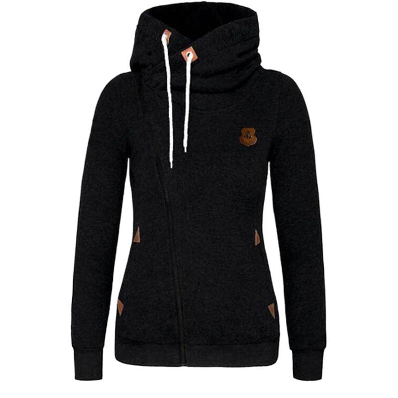 1065 AliExpress Europea y Americana personalizada sudadera cardigan cremallera lateral con capucha suéter de la capa image 1