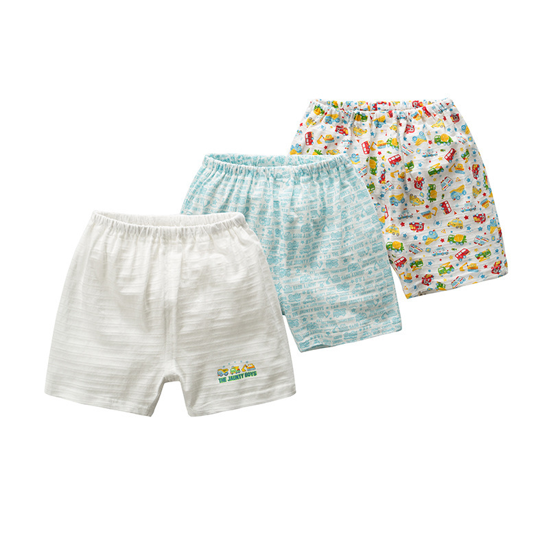 Cartoon summer children's bamboo breathable leggings for men and…