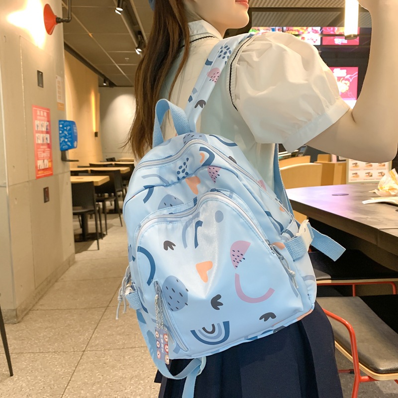 Girls Backpack Travel Backpack Cute Girl Student Spring Outing Children's School Bag Lightweight Girls Shopping Small Backpack