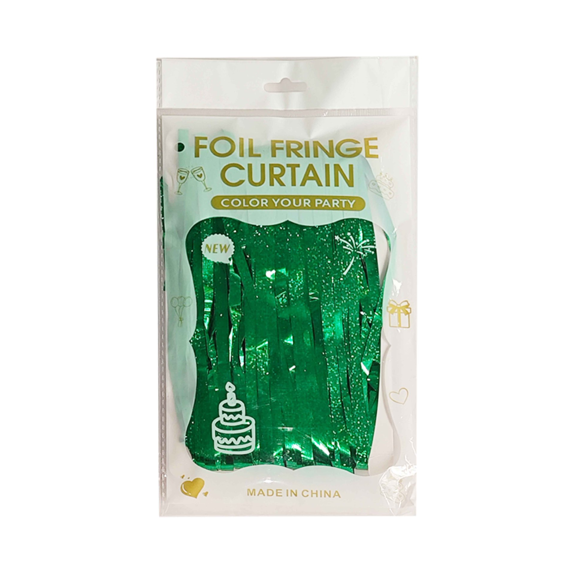 Decoración de fiesta de cumpleaños props de boda láser 1 * 2m cortina de seda de lluvia al por mayor cintas de oro