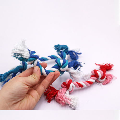 Dog Toy Set Cotton Rope Nibble Toy Wear-Resistant Dog Teething Toy Manufacturer Wholesale Amazon Rope Knot