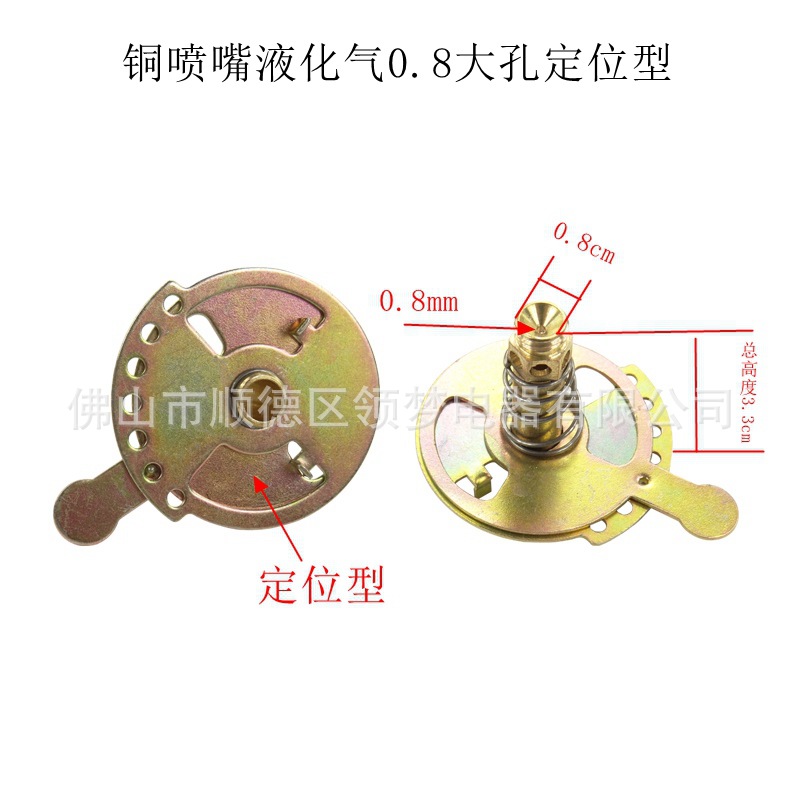 Cambio de estufa de gas natural boquilla de gas licuado interruptor de gas estufa doméstica accesorios de gas colección completa Puerta de aire image 16