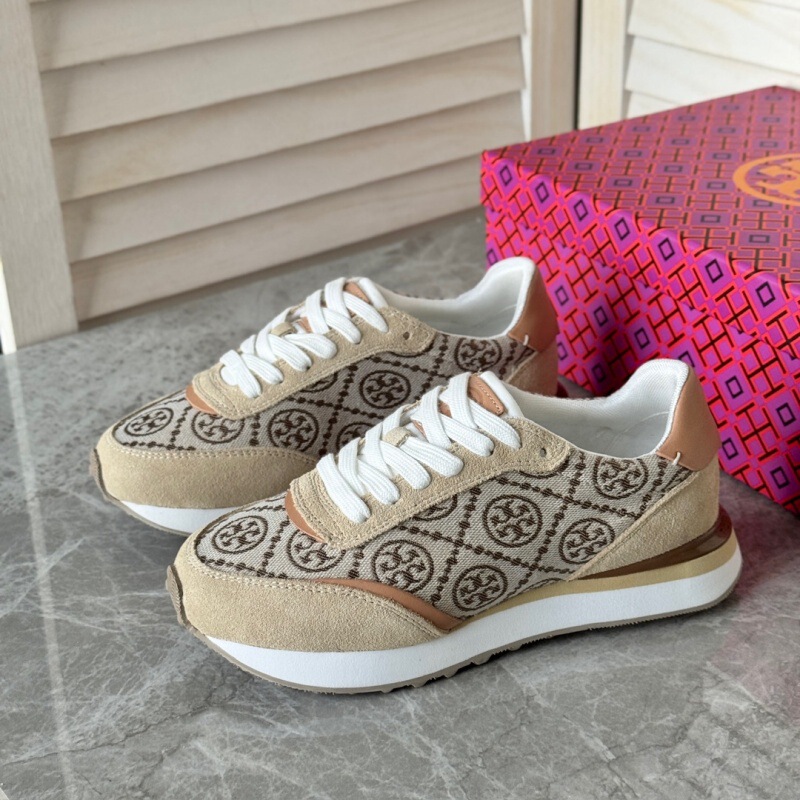 Tb Women's Sneakers 2025 New Breathable Color-Blocking Fashion Height-Increasing Sports Casual Thick-Soled Shoes Retro Running Shoes Tb Women's Sneakers 2025 New Breathable Color-Blocking Fashion Height-Increasing Sports Casual Thick-Soled Shoes Retro Running Shoes