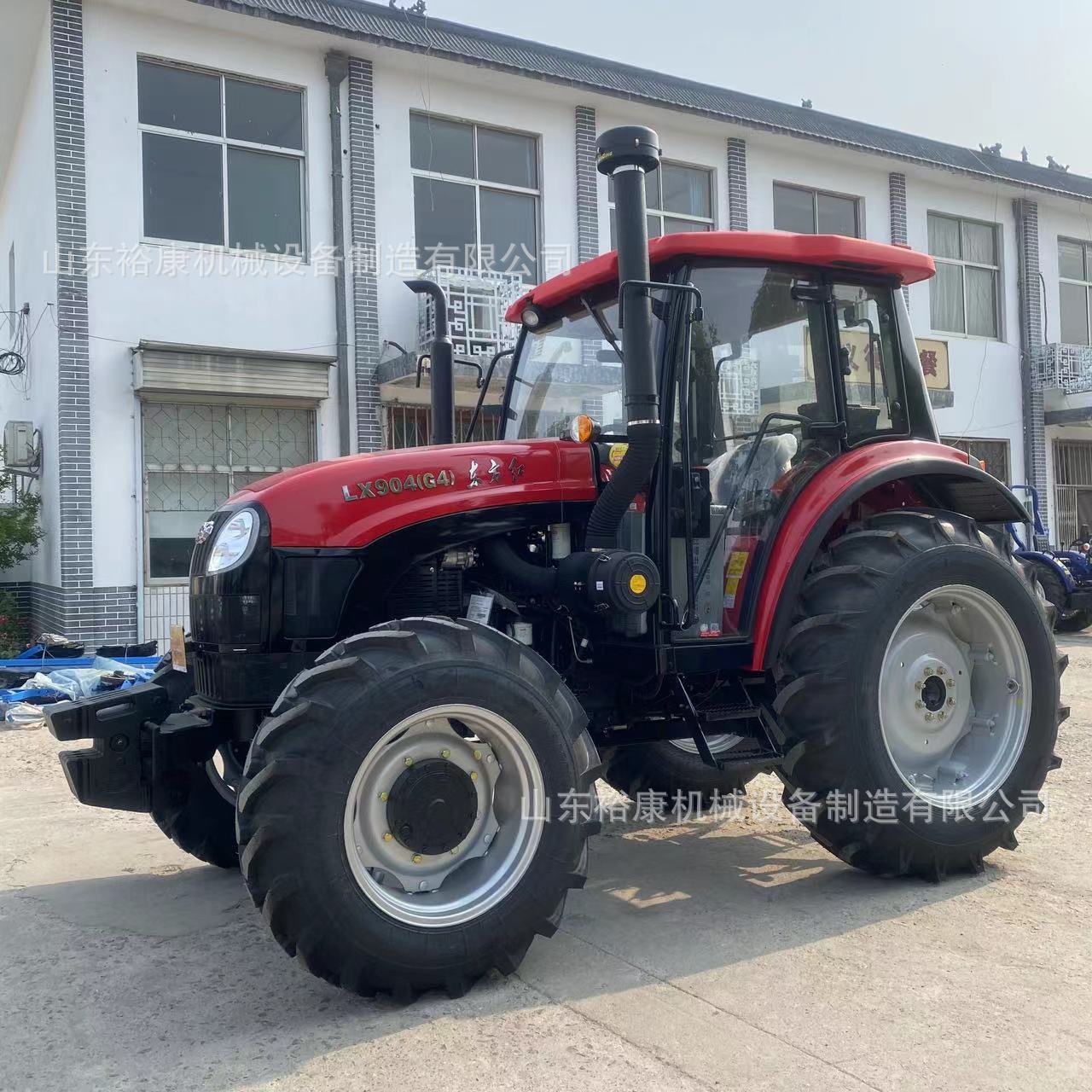 东方红LX904(G4)轮式农用拖拉机空调驾驶室四驱90马力碎土犁地机