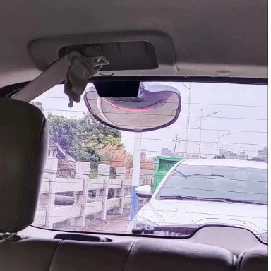 Ground Mirror Wide: Qìchē Large field of view rear view auxiliary mirror