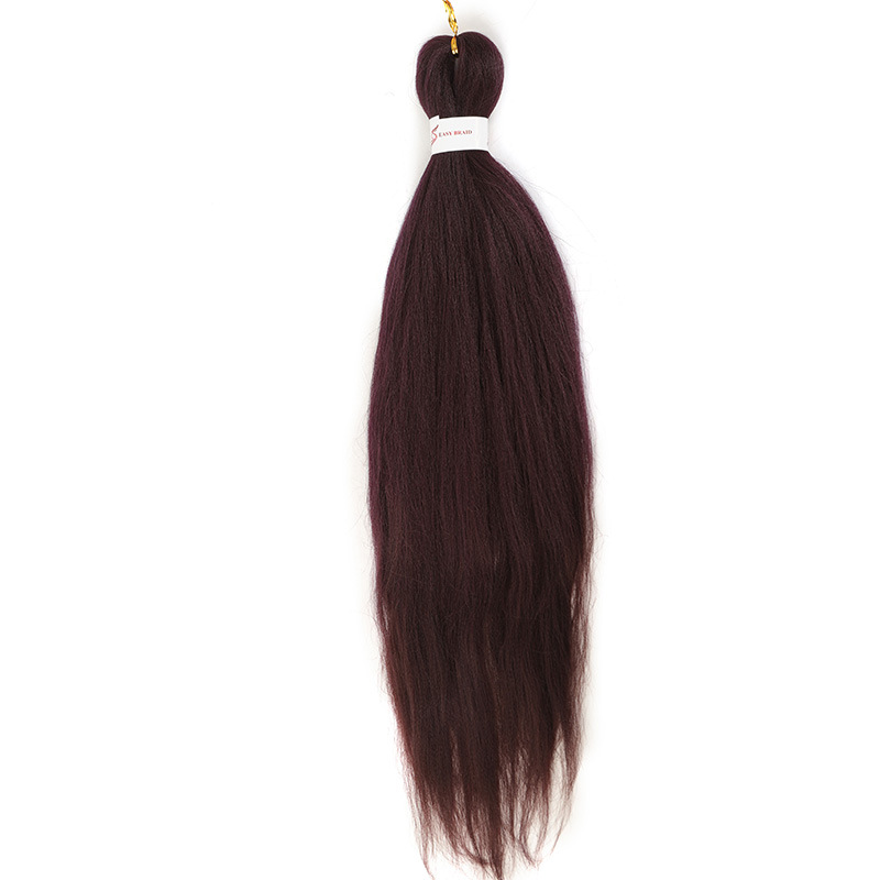 Extensions per trecce sintetiche lunghe parrucche lisce_voghion.com