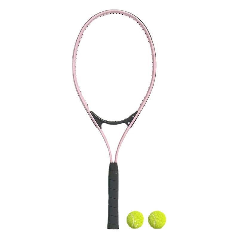 High-Looking Tennis Racket Tennis Trainer with String Rebound Self-Training Set College Tennis Racket Base Training Device