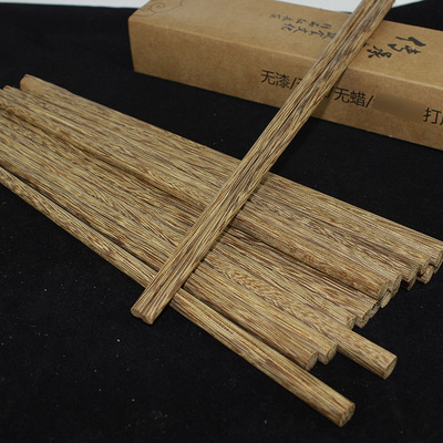 红木筷子批发 鸡翅木木筷子无漆无蜡无上色 包装10双版