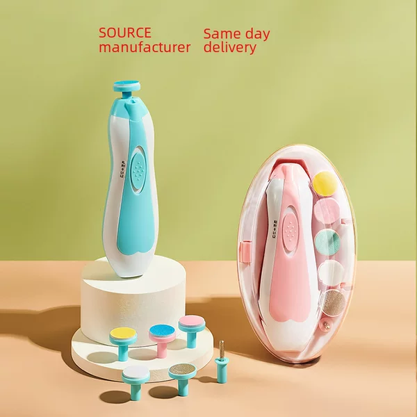 Baby Electric Nail Grinder Multifunctional Care Products Spot Wholesale Newborn Children Nail Clipper Baby Nail Grinder
