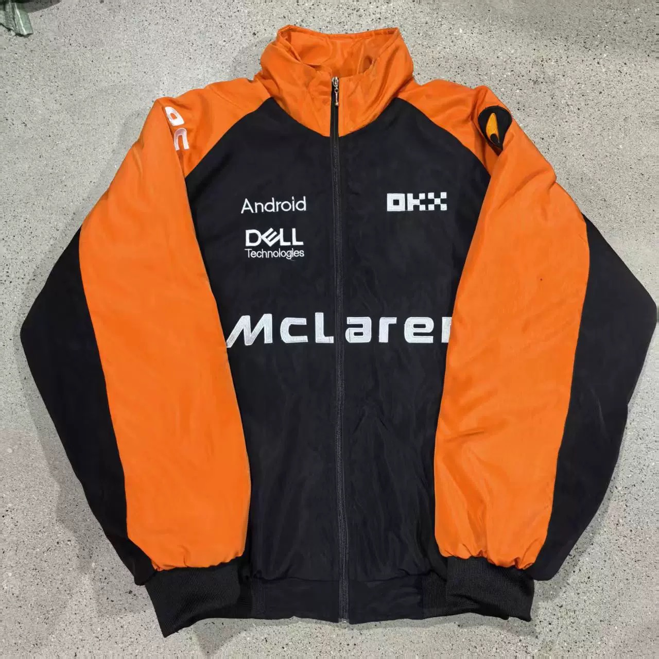 F1 bordado "delgado" nuevo traje de carreras de velocidad con traje de ciclismo de manga larga chaqueta de locomotora