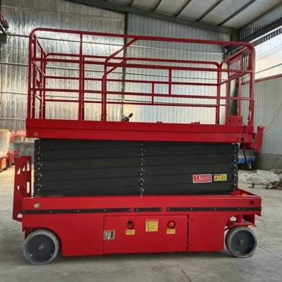 Mobile Hydraulic Scissor Lift – Avtomobil fırlanan platformaları