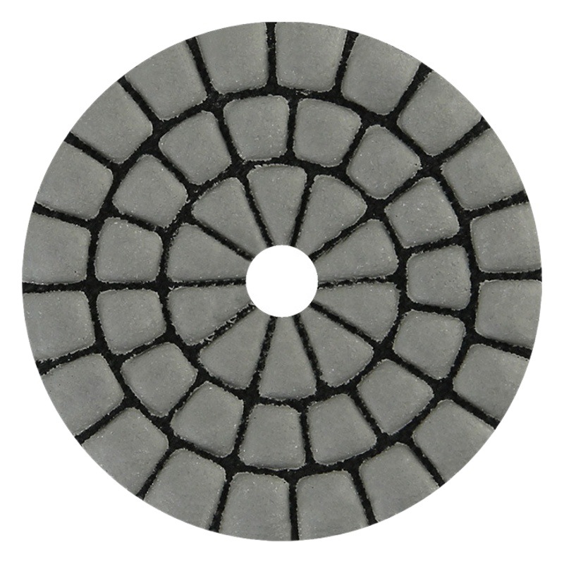 2-pulgadas 5CM de piedra seca pieza de pulido de mármol pieza de pulido pequeño diamante seco pieza de pulido de piedra en forma especial herramienta de pulido