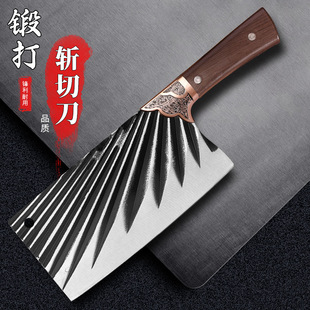 Longquan Forging Kitchen Cutter Household Kitchen Cutter Chopping Dual-purpose Sharp Slice Meat Cutter Stainless Steel Chopping Knife