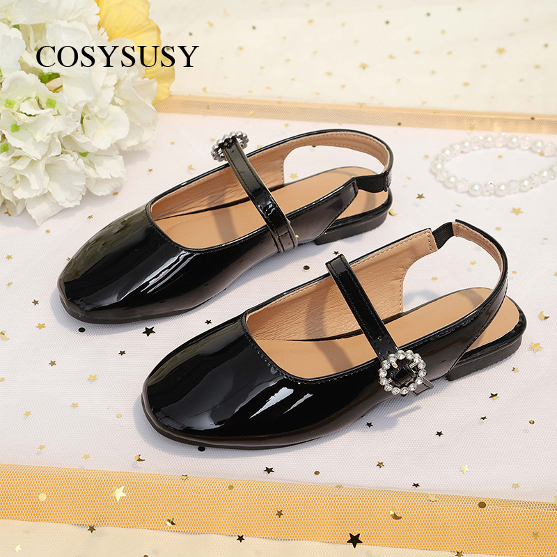 Cross-Border Foreign Trade Summer New Children's Sandals Princess Children's Sandals for Middle and Older Children Baotou Versatile Rhinestone Sandals