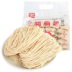關廟面中國台灣進口台熙家刀削麵袋裝寬麵條正宗台南特產手工粗面