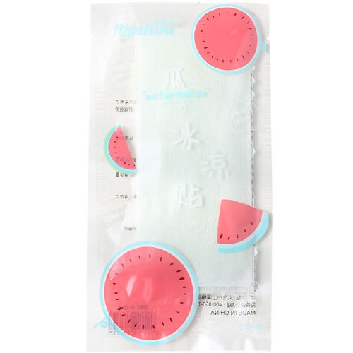 Factory direct supply fruit-flavored cooling patches, military training cooling patches, fever-reducing ice patches, refreshing and invigorating brain patches
