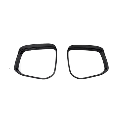 Models: Rearview Mirror, Fog Light | Other Automotive Exterior Supplies - bright-black-reverse-mirror-rain-eyebrow