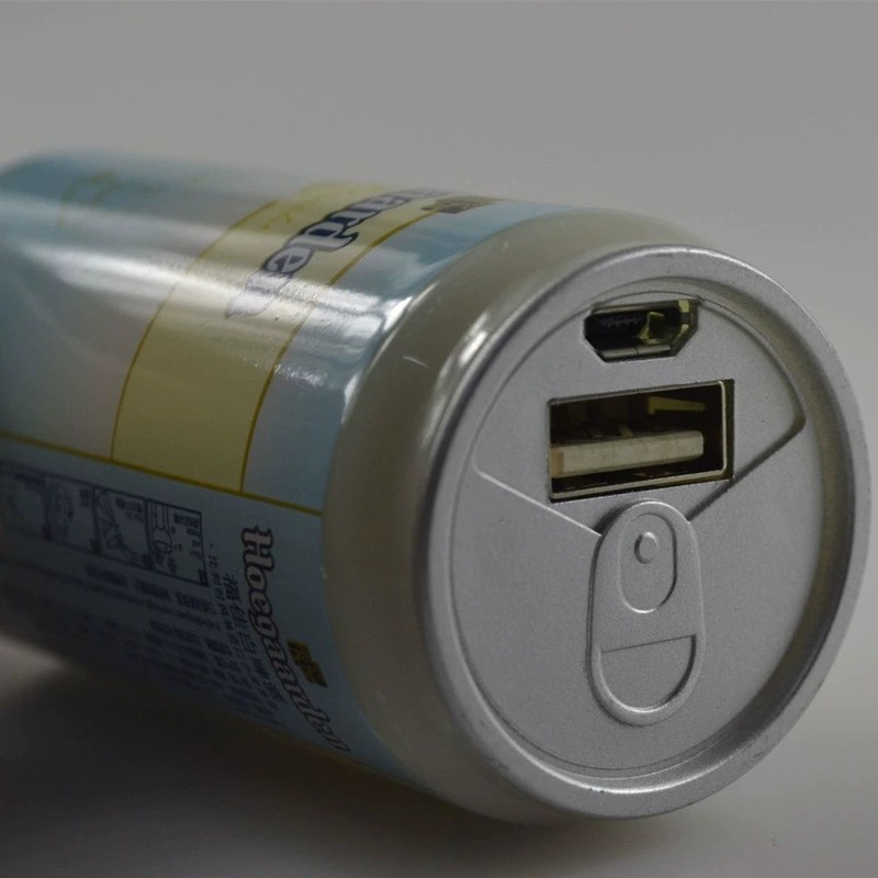 Botella de vino portátil banco de energía Mini cerveza pequeña teléfono móvil bolsillo de energía móvil puede banco de energía regalo