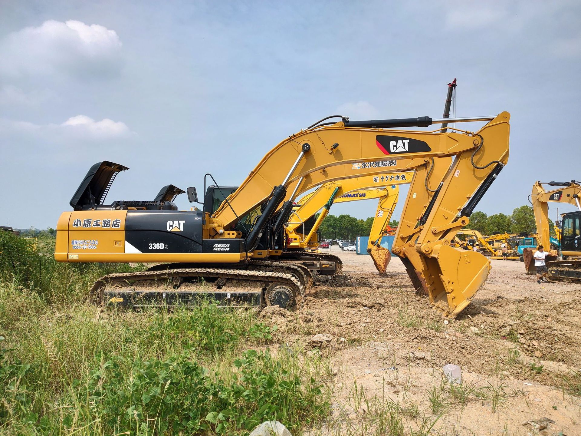 Shengang Usado Doosan300 excavadora SanY365 Cart336D Komatsu400 450 gancho grande