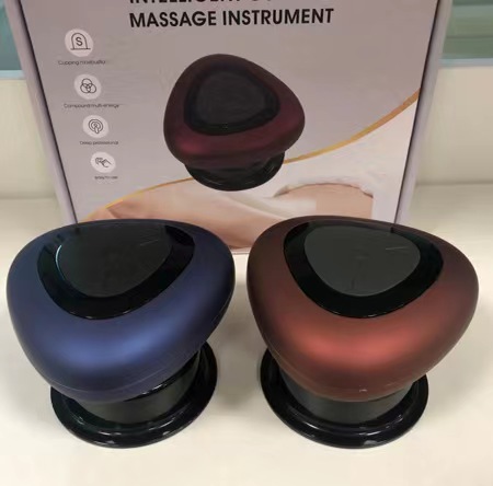 Ventosas de vacío inteligentes, latas y raspadores de calefacción de succión eléctrica, dragado meridiano, instrumento de masaje de succión